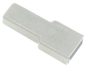 Coprifaston trasparente per faston femmina 6,5 mm o maschio 4,8 mm (conf100pz)