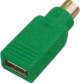 Adattatore Mouse USB/F---PS2/M