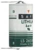Batteria Litio SAFT LS26500 3.6 Volt serie C con terminali 1/2 Torcia 7.7A