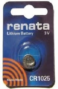 Batteria bottone Litio 3 Volt CR1025