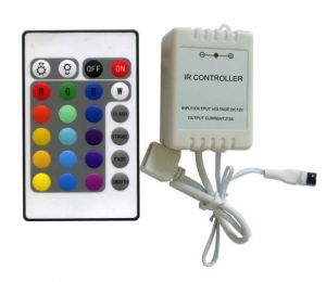Kit Controller RGB per strisce Led con telecomando 6A 24 tasti
