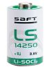 Batteria Litio SAFT LS14250 3.6 Volt serie 1/2 AA 1.2 A