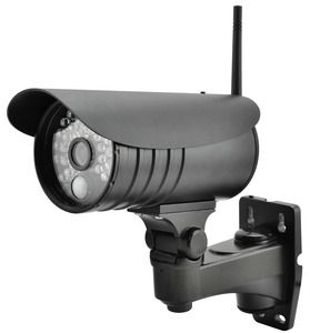 Kit telecamera digitale con DVR e  monitor Wireless IP 66 8107JR