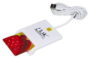 Lettore Smart card USB 2.0 nero x firma digitale