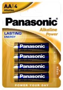 Pila alkalina Panasonic AA 1,5 volt(pz4)