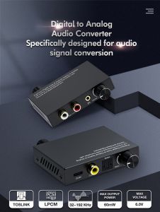Convertitore audio digitale analogico Amplificato