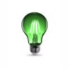 Lampada Led AP60 filamento verde 4 Watt