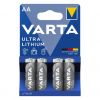 Batteria Litio Tipo AA 1.5 Volt (4pz) Varta