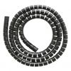 Spirale avvolgicavi 10 mm nero Mt 2