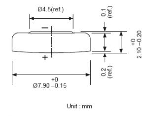 Batteria bottone Ossido Argento GP 362-361