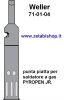 Punta Weller Piropen JR 71-01-04 x saldatore  gas